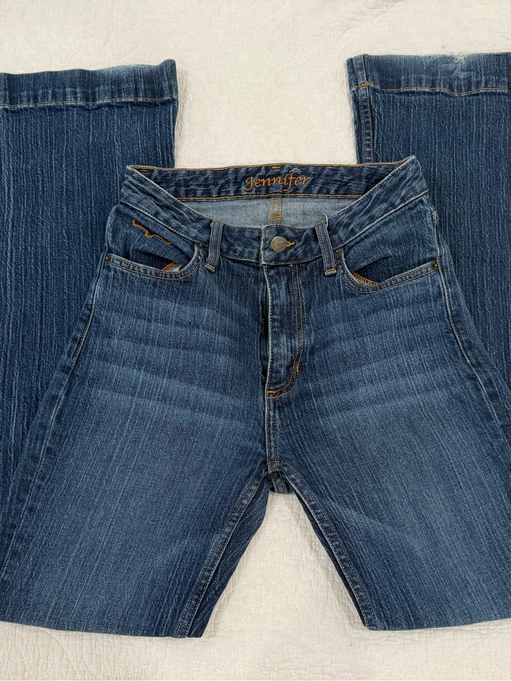 Kimes Ranch Women's Mid Blue Boot Cut Jeans